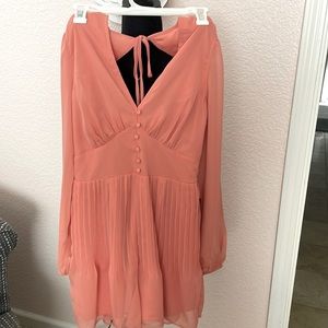 NWT Express dusty pink shorts romper